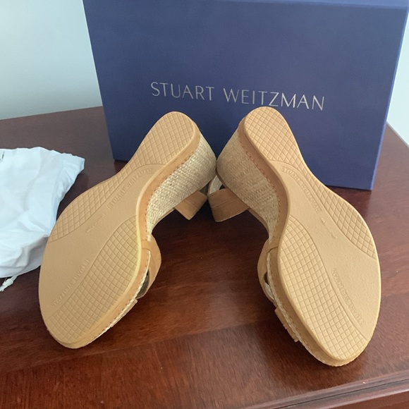 Authentic Stewart Weitzman women’s wedge sandal size8M only worn once - Picture 6 of 16